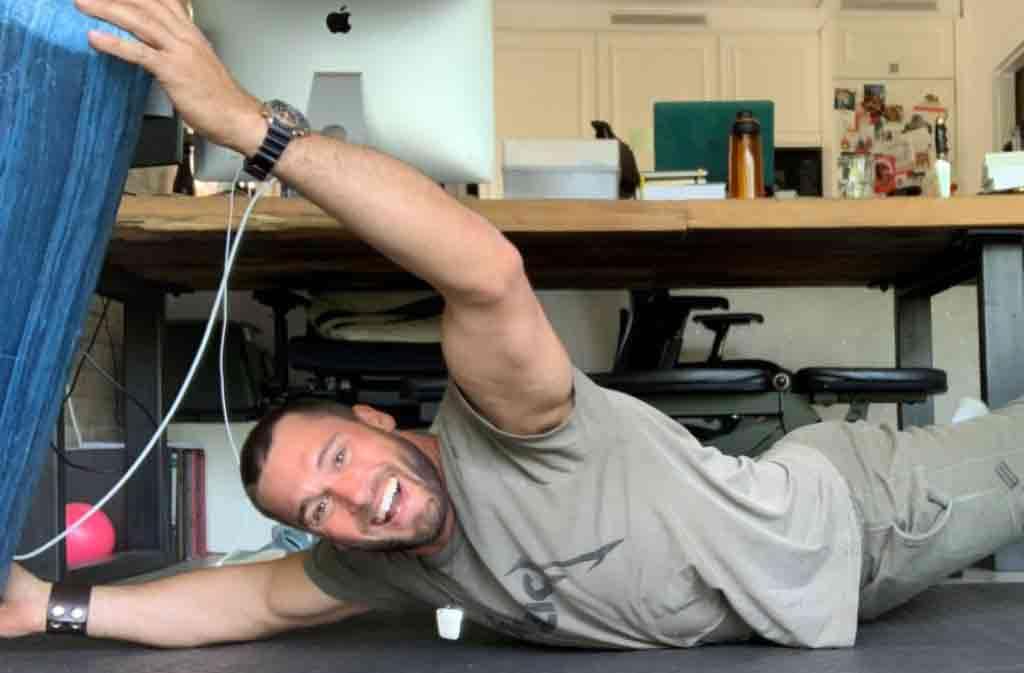 Home Gym Mario Klintworth zeigt welches Equipement Du brauchst